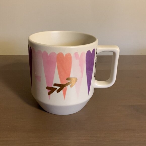 Starbucks “Love” White, Purple, and Pink 12 Oz. Ceramic Mug - Picture 4 of 7